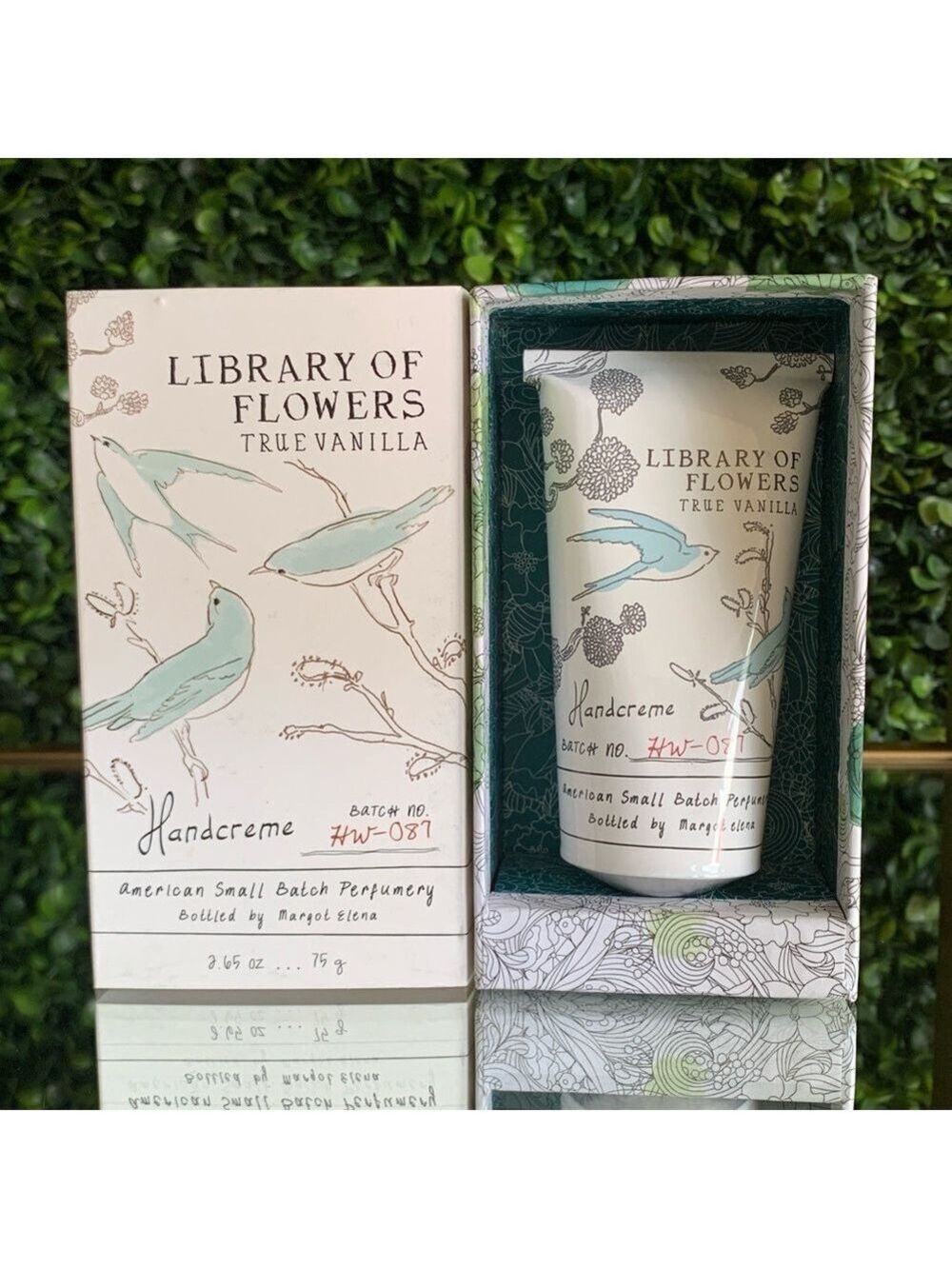 Library of Flowers TRUE VANILLA Hand Cream | NEW |Hand Creme | Margot Elena